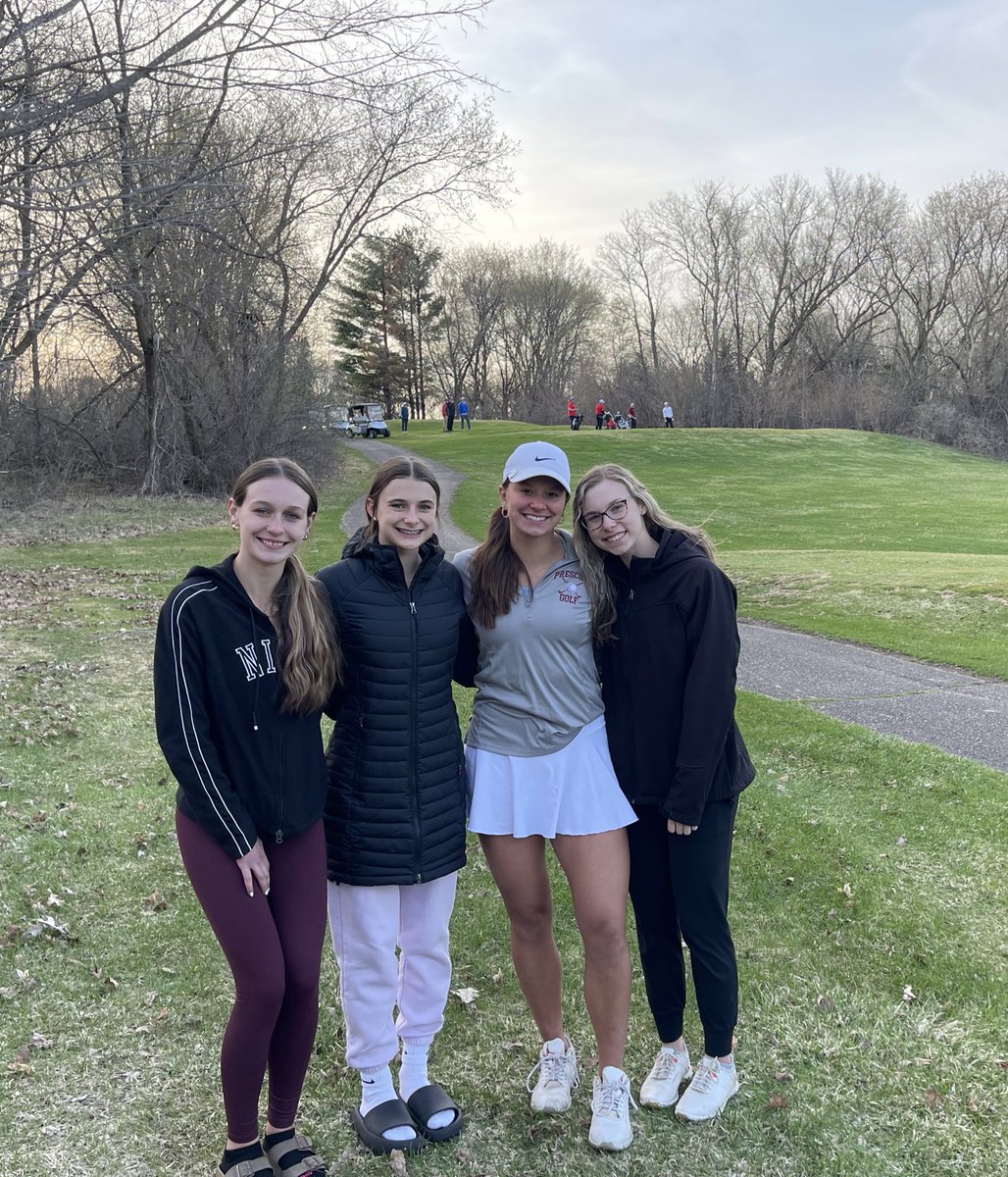 GolfPrescott's tweet photo. PGG past and future watching the Prescott Boys at their home Middle Border Conference event today 
🏌️‍♀️🏌️ https://t.co/AQKa1WBMgd