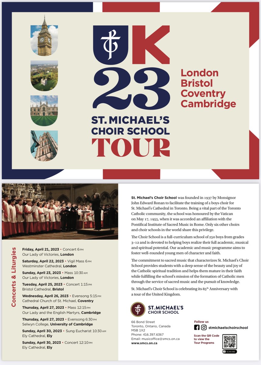 St. Michael's Choir School tweet media