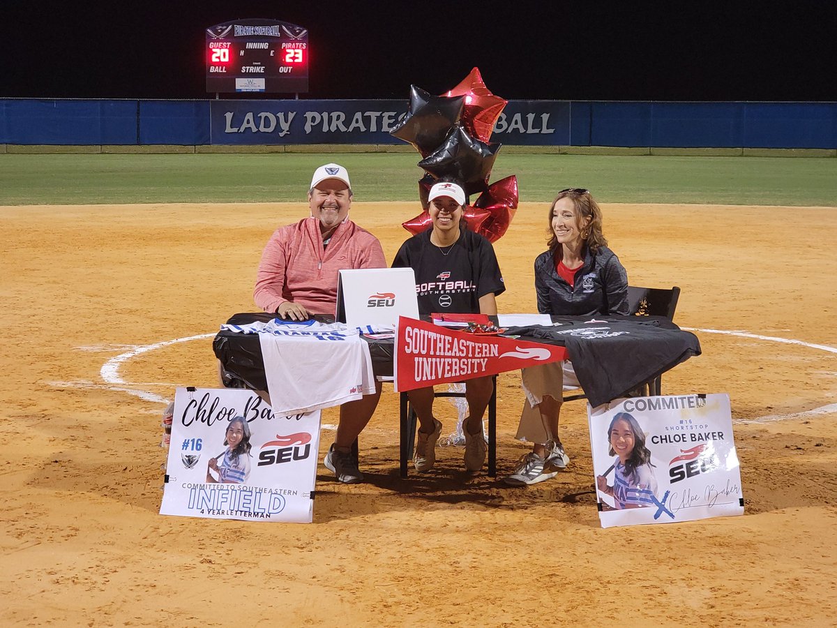 Congratulations Chloe! <a href="/SEUFireSoftball/">SoutheasternSoftball</a> is getting a great one!