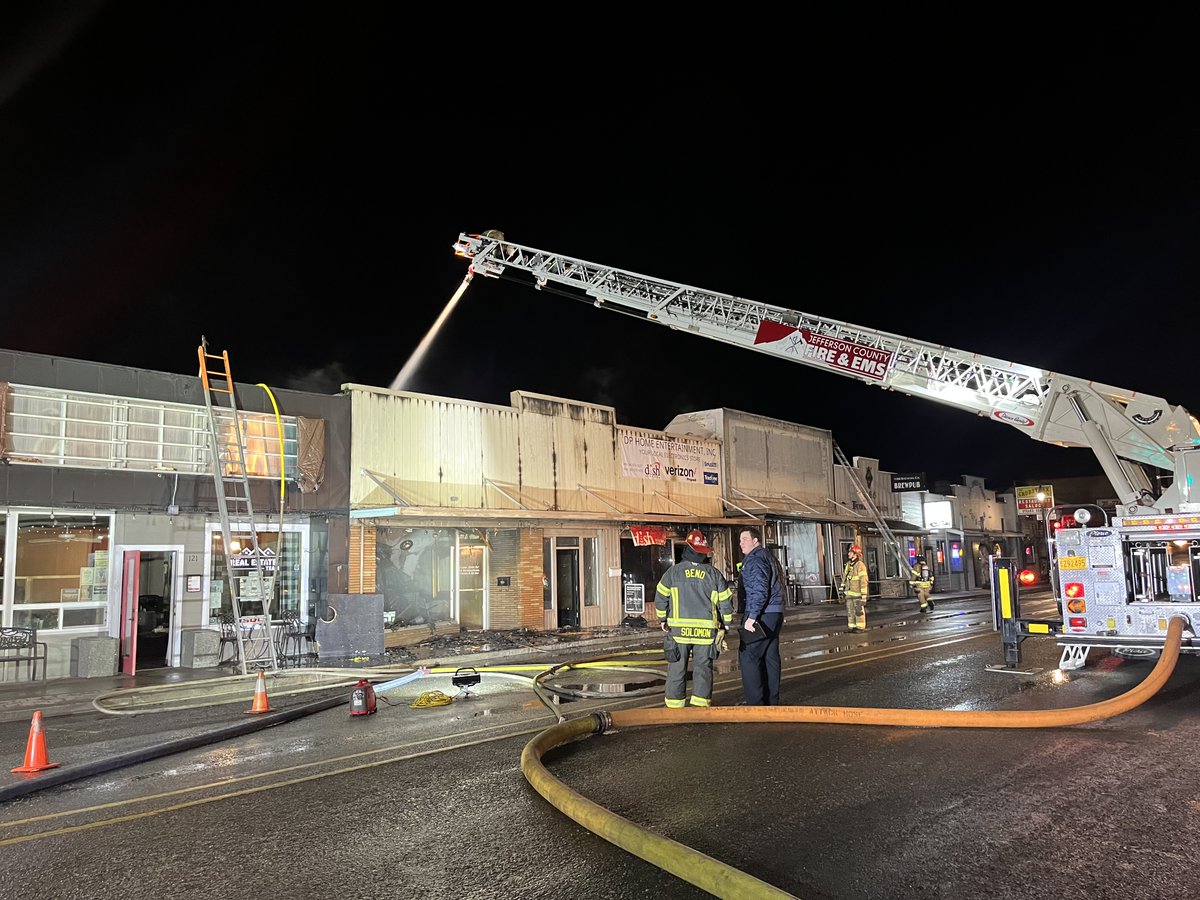Bend Fire &amp; Rescue serves a BIG community. At 10:00 last night, the Oregon State Fire Marshal’s office requested assistance from central Oregon to assist with a significant fire in downtown John Day. Forming a task force with other county departments, Bend sent an engine and crew