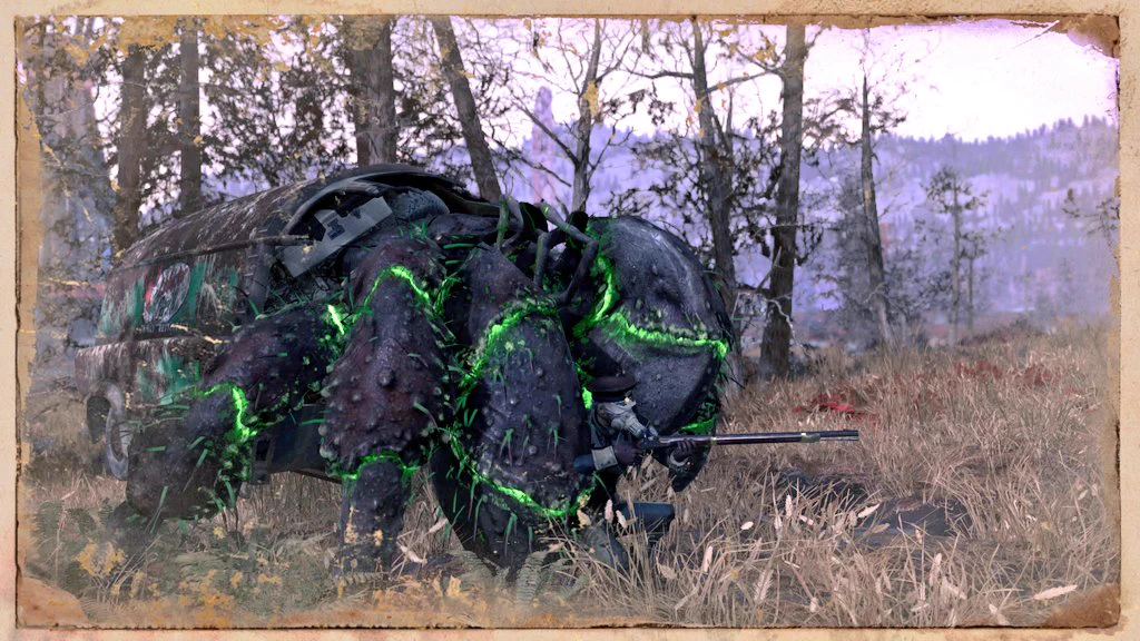 Fallout76にそういうヤドカリがいたので親近感
コンテナとかトラックの後ろのとこに住んでらっしゃって、うっかり近付くとサックリ殺られてしまうのでとても緊張するヤドカリ
フリーズしてたヤドカリとSS撮ったけど緊張する  