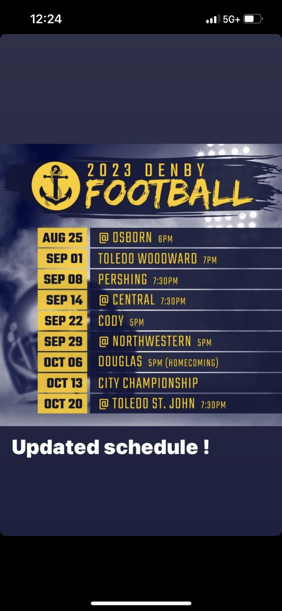 NoahTill111's tweet photo. Updated schedule Big things on #kellyrd #Tars🏈💪🏾 https://t.co/YaeXAz9QMG