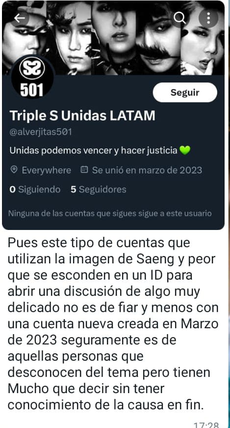 alverjitas501's tweet photo. Y para que no diga que hablo sin pruebas o que es una pantalla para sacar información aquí dejo esto para que todas sean testigo de todo el asunto y obviamente no diré mi identidad porque usted tiene fama de funar a las personas con su grupito a las que no cuadran con sus ideas https://t.co/q9j9JKGDRo