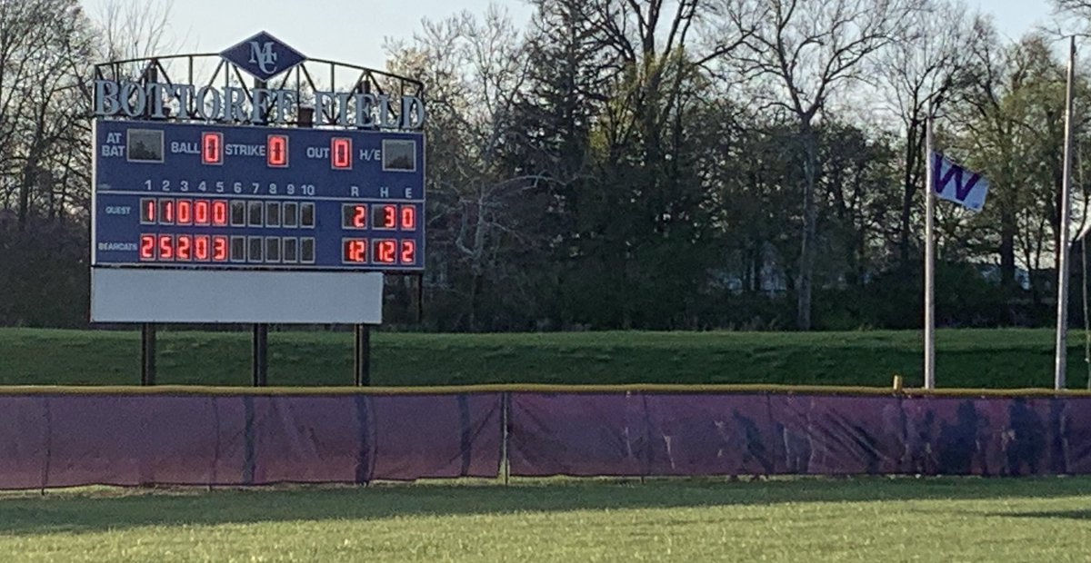 Cats get the win tonight against Arsenal Tech 12-2 in 5. Great time to fly the W for the first time this season. Back at it tomorrow at Arsenal Tech. Game will be played at Forest Manor Park!