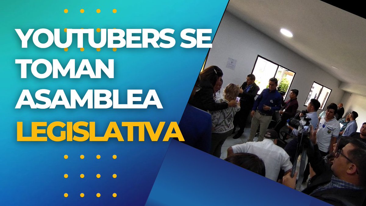 LatamClarinero's tweet photo. #ElSalvador | Youtubers y creadores de contenido se tomaron la @AsambleaSV.

Mira el video completo en nuestro canal de YouTube: https://t.co/abUgLfisBQ https://t.co/8jbCoaVCKL