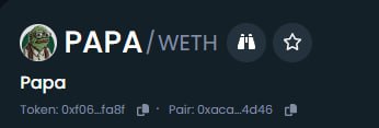 Here is the second step to find my son 🐸
Dextool update ✅
