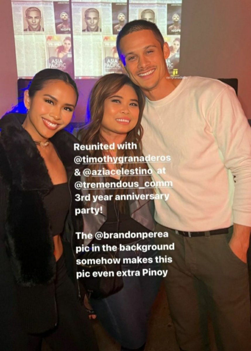 raingranaderos's tweet photo. #NEW 
📸| timothy, shared this photo on his instagram story! 
love this another great photo from tremendous PR 3rd anniversary celebration party! he looks so cute🥹 https://t.co/C40rym6Gs8