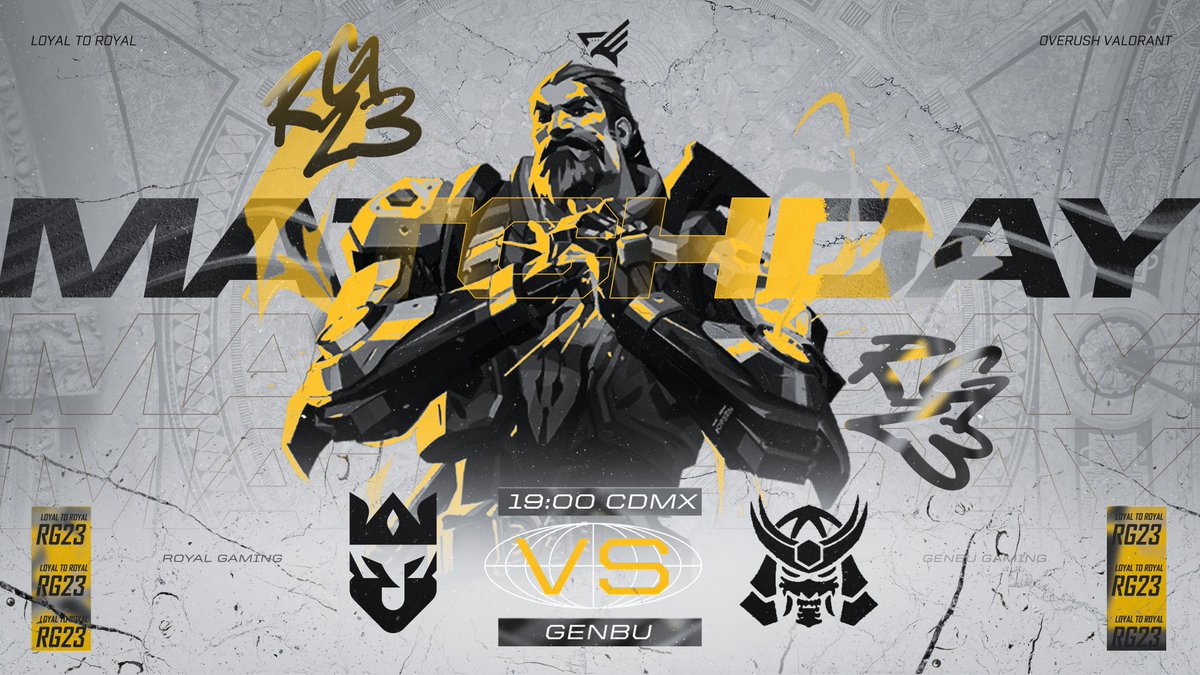 MATCHDAY | Valorant Femenil

Toca reponerse de la derrota de la semana pasada en #OverushMystic y nos toca enfrentar a unas samuráis con mucha fuerza 🤺

🏆 @LOVSValorant 
🆚 <a href="/Team_Genbu/">Genbu Gaming</a> 
⏰ 7:00 PM
🎥 twitch.tv/lovsvalorant

¡VAMOS CHICAS! 🔥💪

#LoyalToRoyal #RoyalGang