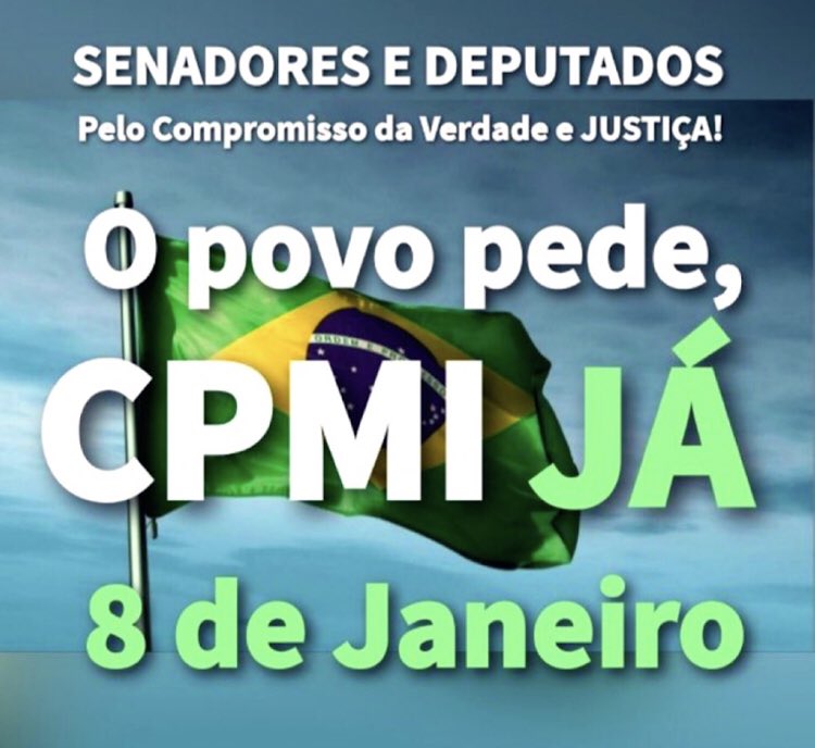 A quem interessa manter pessoas presas? A quem interessa pagar para traidores não assinarem a CPMI? O que o governo Lula teme? 

EU EXIJO A #CPMIdo08deJaneiroJa !
@rpsenador @pr_senado @SenadoFederal @ArthurLira_ @camaradeputados @andrefernm