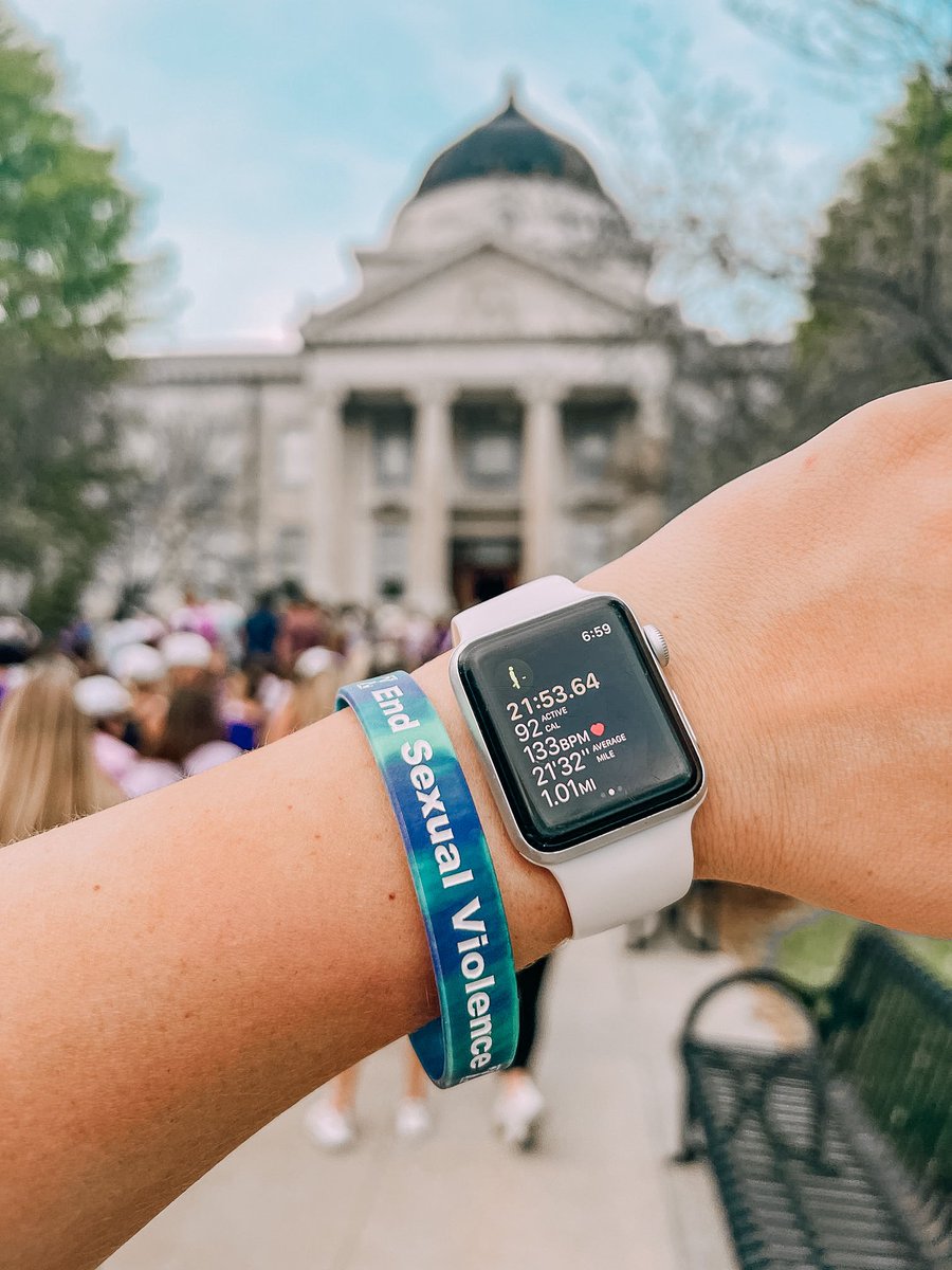 Today we participated in Walk-A-Mile in support of domestic violence survivors💜☮️✨ We, with Sigma Chi, stand with all of Greek life against domestic violence and give strength to those affected in any way 💫 We are grateful the Safe House could come spread awareness to us!