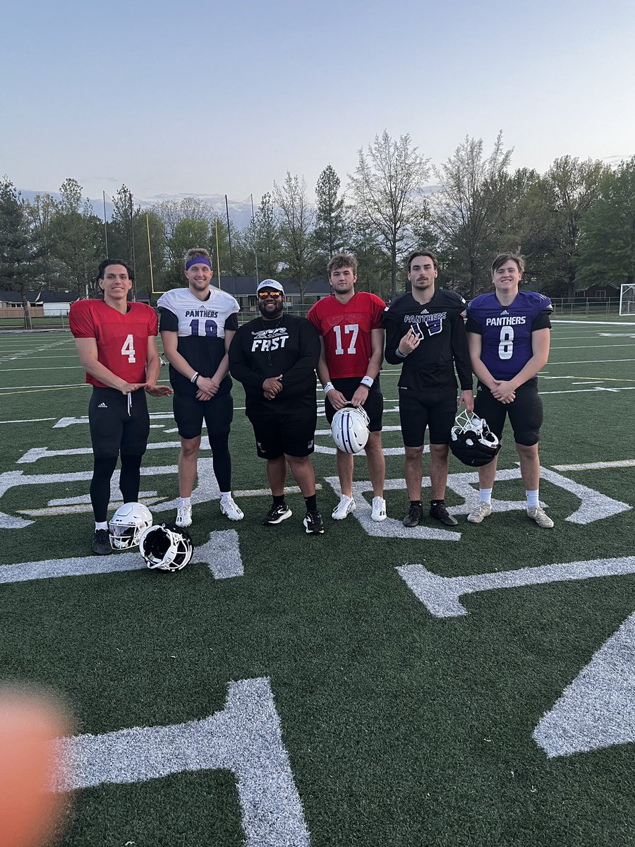 aden_hooper's tweet photo. 1st spring ball w the guys 💜 https://t.co/p8QgFsBl35