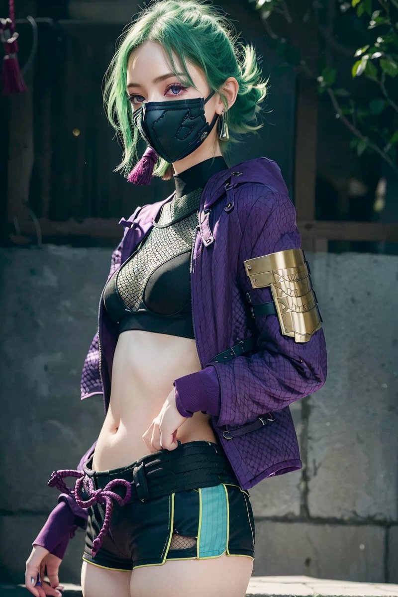 ZeroArtKAI's tweet photo. You won’t believe how I became Kuki Shinobu from Genshin Impact! It was a lot of work but totally worth it. Swipe up to see my amazing cosplay transformation.  #genshinimpact #kukishinobu #cosplay #diy #CapCut #kukicosplay #kukishinobucosplay #itto #shinobi #AIイラスト https://t.co/yIEOir4Haa