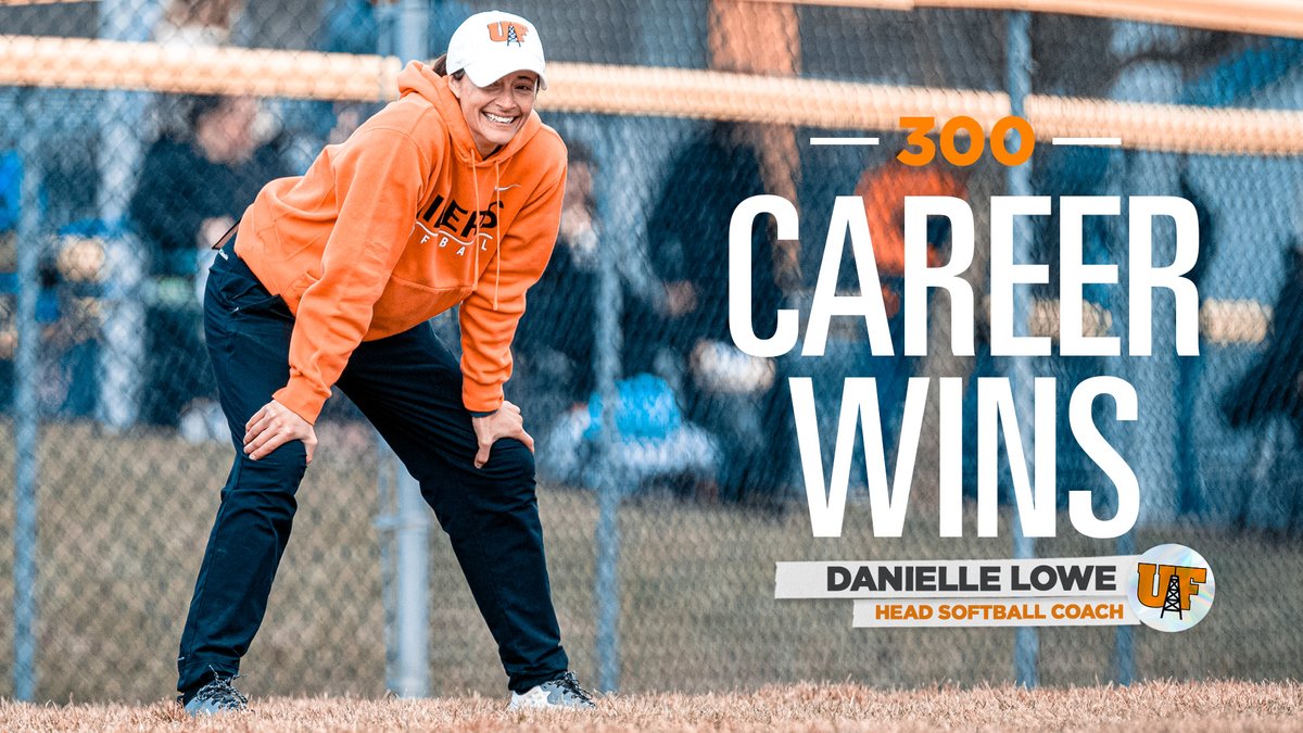 FindlayOilers's tweet photo. With their wins today- Danielle Lowe, the head coach of the Findlay softball team, has reached an impressive milestone in her coaching career by securing 300 career wins! 

Here's to many more! https://t.co/qqTiPj1kp0