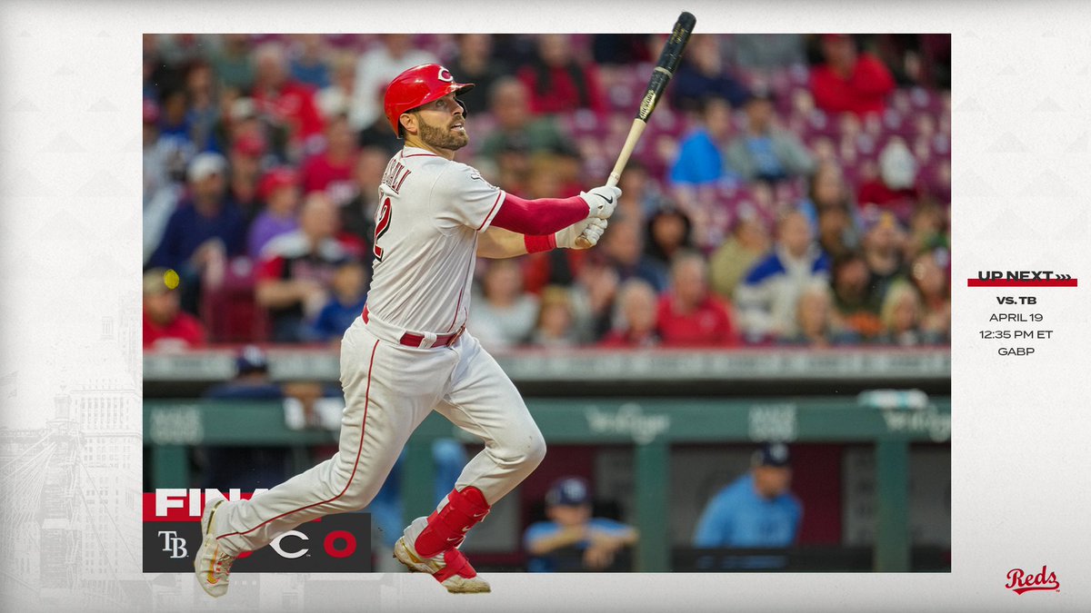 Reds's tweet photo. Here is tonight's final score: https://t.co/CpytfST47c