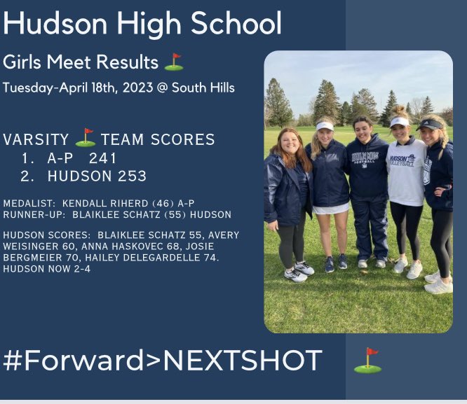 Hudson G/B Golf tweet media