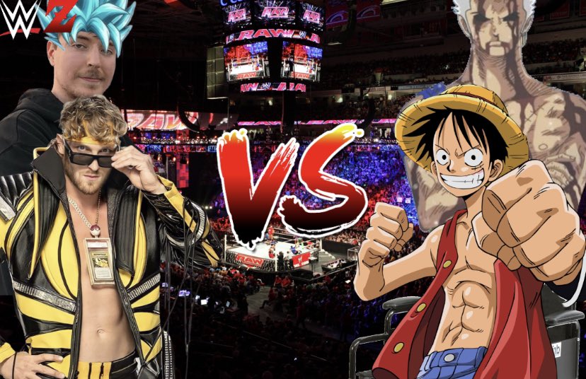 WWEZlarp's tweet photo. Oopsie we have delayed the wrestling matches to tomorrow because of technical difficulties, but now the @luffynoleg Vs @SuperLoganPaul fight will be a tag team match with @ui_zoro and @SaiyanMrbeast‼️‼️
See you tomorrow 🗣️🗣️🗣️ https://t.co/89bSFJcFI7