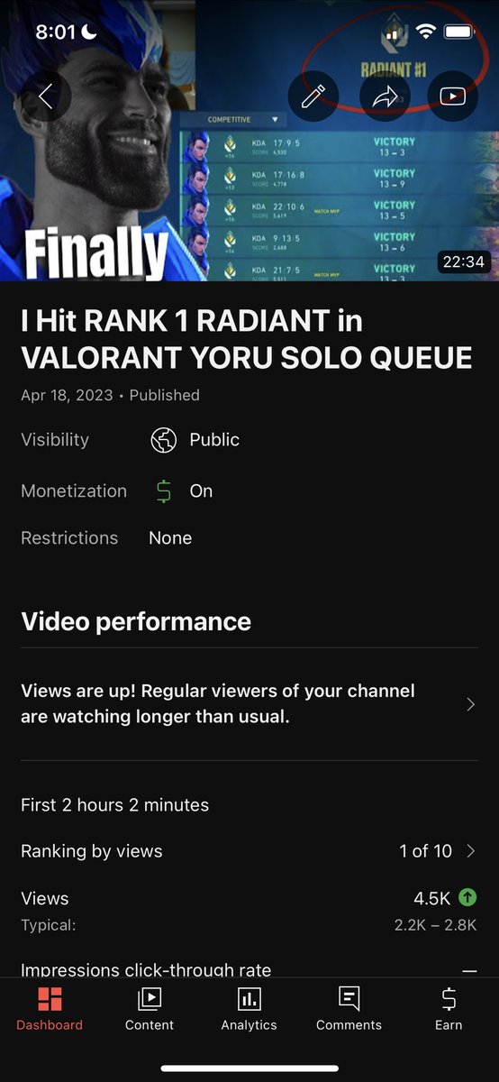 I made a video about me beating valorant youtu.be/mascPeP-A2c I’m not asking you to watch it I’m telling you to