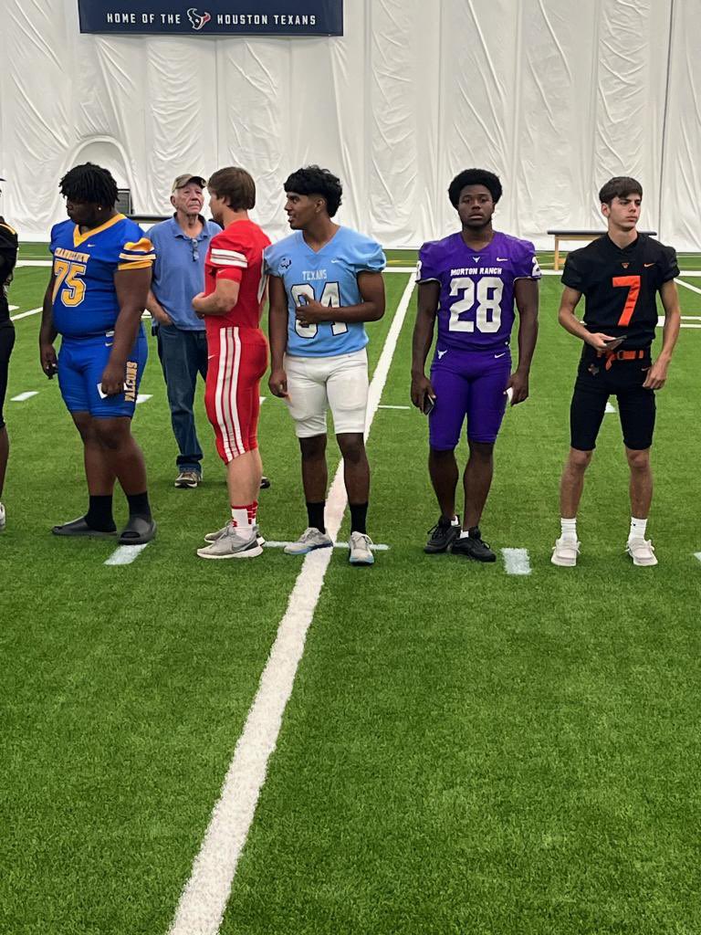 Proud to have Guadalupe represent the Texans at the Say No To Drugs Poster Event! Thank you to <a href="/ghfcahouston/">GHFCA Houston</a> for such a great event. 

When spring ball is in the mix you always have to find a way. Thank you to <a href="/GerryCole17/">Gerry Cole</a> for always going above and beyond to help make it happen