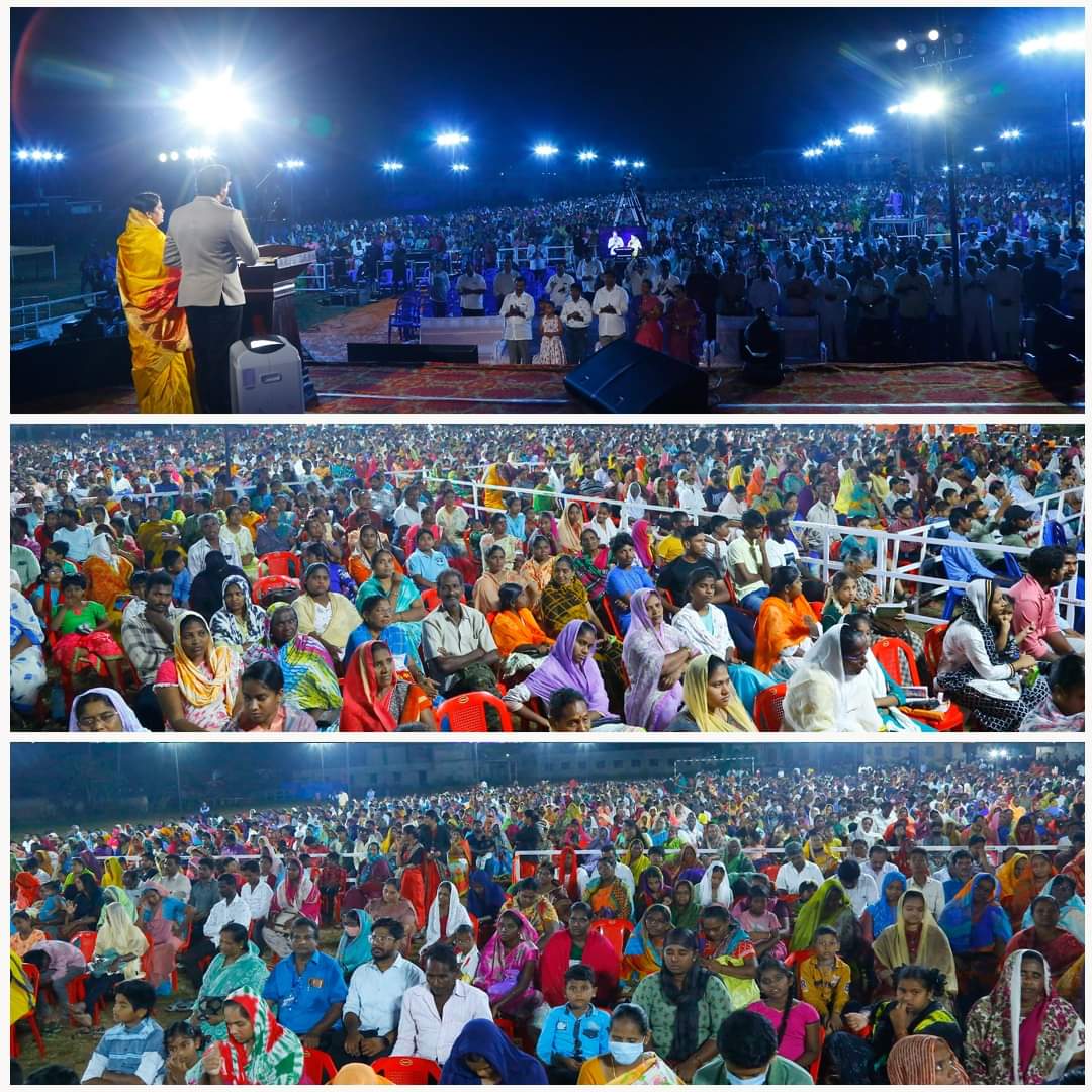 CalvaryTempleIN's tweet photo. Calvary Festivals | కల్వరి మహిమొత్సవములు | Machilipatnam| #FirstDay

 #CalvaryFestivals #Machilipatnam #DrPSatishKumar #CalvaryTemple #India https://t.co/c2qU8QNu2I