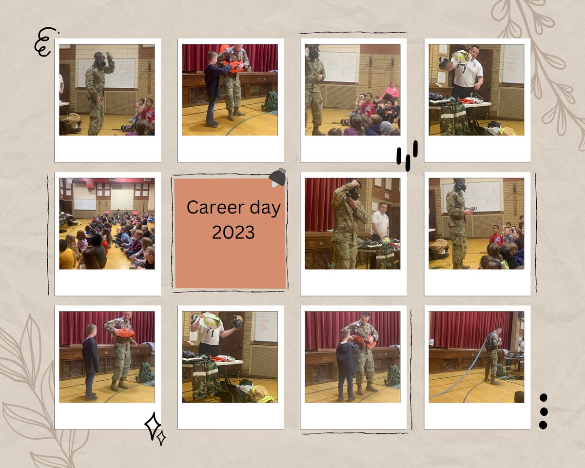 Monday’s career day visitors taught us about the Air Force. #GoWarriors #MakeADifference <a href="/HydePrincipal/">Hyde Principal</a> <a href="/HydeElem/">Hyde Elementary</a>