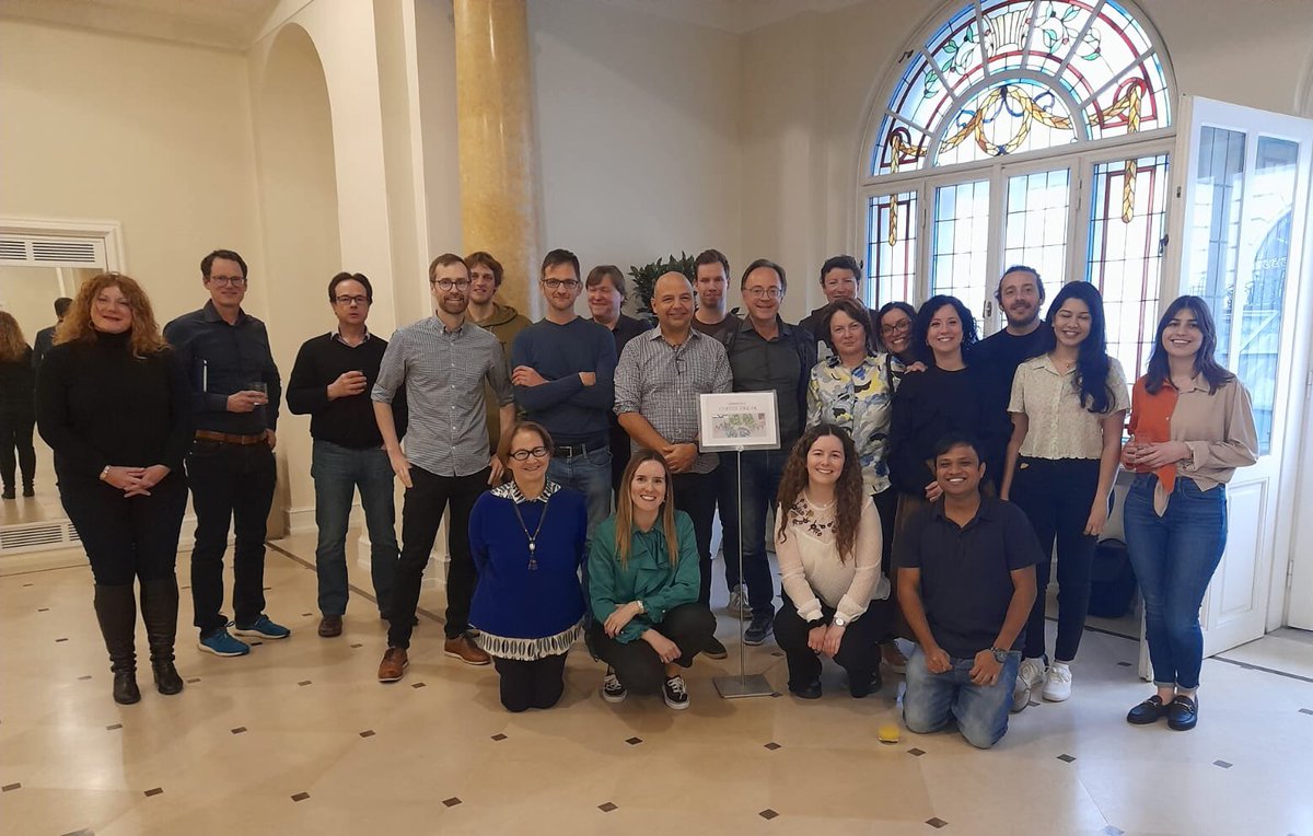 AntiHelix Project (@anti_helix) on Twitter photo Our team and fantastic guests at the AntiHelix Final meeting in Trieste! #MSCA #helicases <a href="/OnestiSilvia/">Silvia Onesti</a> <a href="/elettrasincro/">Elettra Sincrotrone Trieste</a> <a href="/PisaniLab/">Pisani Lab</a> <a href="/LDC_GmbH/">Lead Discovery Center GmbH</a> <a href="/KanadeManil/">Manil Kanade</a> <a href="/durocherlab/">durocherlab</a> <a href="/TCR_Miller/">Thomas Miller</a> <a href="/AlfredoDeBiasio/">Alfredo De Biasio</a> <a href="/VindigniLab/">Vindigni lab</a> <a href="/edelris/">Edelris</a> <a href="/LUMICKS_nl/">LUMICKS</a> <a href="/markjawever/">Mark Wever</a> <a href="/Waldh4Christ/">Christoph Waldhart</a> @FrancescaR_Scom Our team and fantastic guests at the AntiHelix Final meeting in Trieste! #MSCA #helicases <a href="/OnestiSilvia/">Silvia Onesti</a> <a href="/elettrasincro/">Elettra Sincrotrone Trieste</a> <a href="/PisaniLab/">Pisani Lab</a> <a href="/LDC_GmbH/">Lead Discovery Center GmbH</a> <a href="/KanadeManil/">Manil Kanade</a> <a href="/durocherlab/">durocherlab</a> <a href="/TCR_Miller/">Thomas Miller</a> <a href="/AlfredoDeBiasio/">Alfredo De Biasio</a> <a href="/VindigniLab/">Vindigni lab</a> <a href="/edelris/">Edelris</a> <a href="/LUMICKS_nl/">LUMICKS</a> <a href="/markjawever/">Mark Wever</a> <a href="/Waldh4Christ/">Christoph Waldhart</a> @FrancescaR_Scom