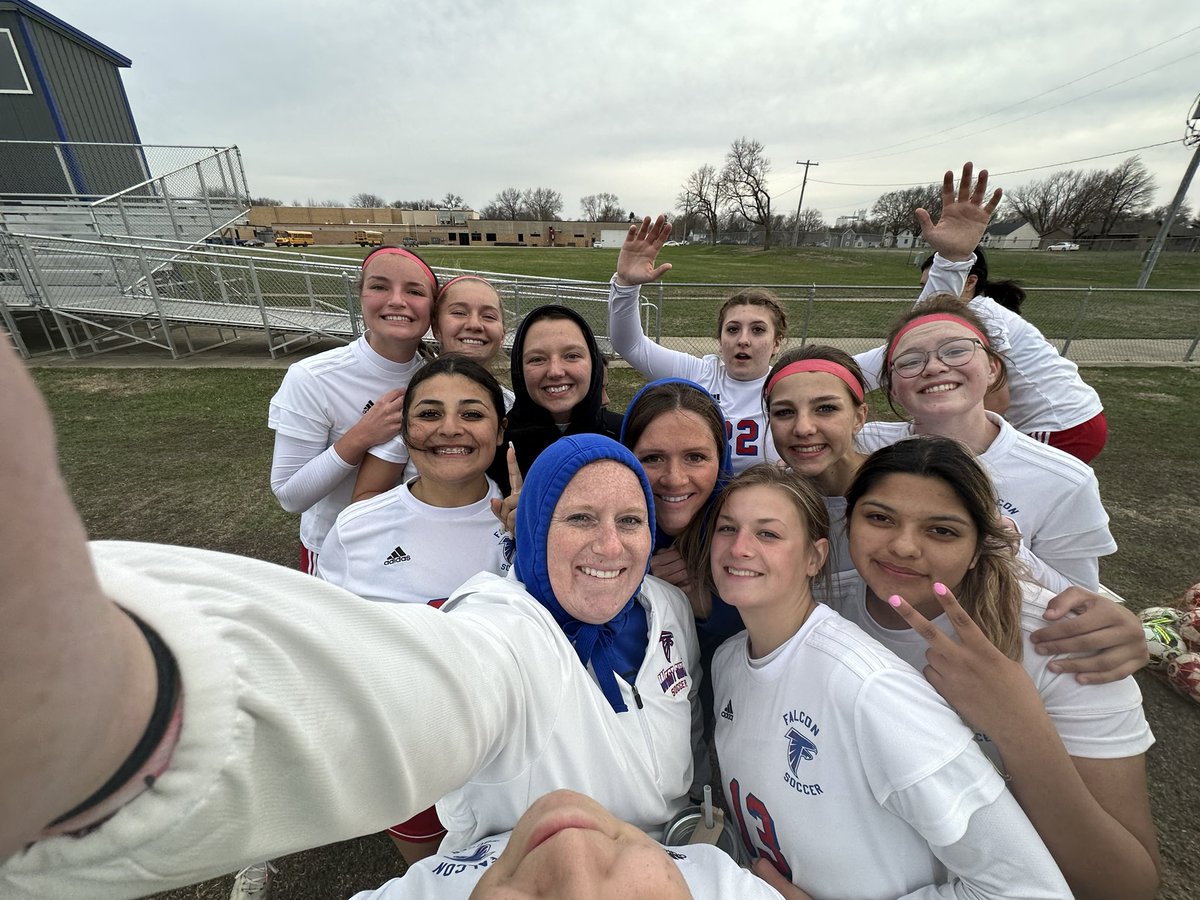 Another night of great wins! Way to go Lady Falcons!