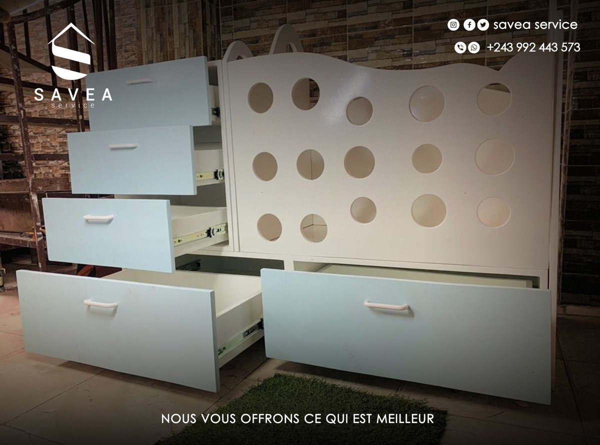 SaveaService's tweet photo. Passez votre commande.
nous mettons à la disposition de nos clients des meubles intérieure (table, garde robe, étagère, berceau, dispositif télé, Placard) selon les besoins du client.
#lit #berceau  #avril #deco #table #saveaservice #boxe #decoration#news #buzz #lundi #semaine https://t.co/eFGCvqzvmQ