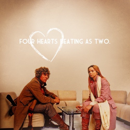 BeGoodAlexander's tweet image. I hate that about me, but I really love this couple

4th Doctor Who and Romana II

Four hearts beating as two.