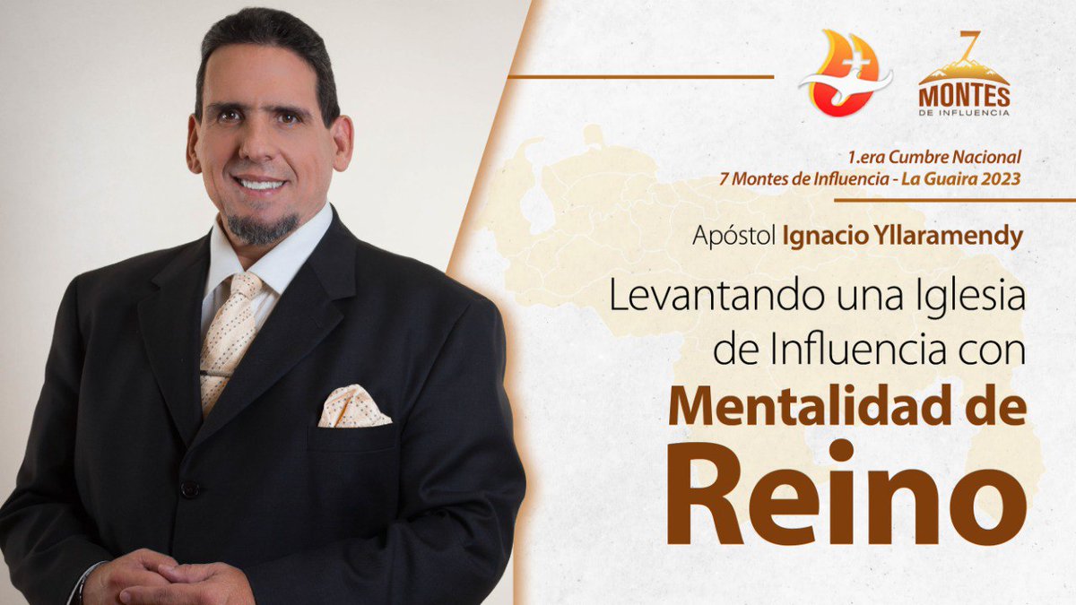 Levantando una Iglesia de Influencia con Mentalidad de Reino- Ap. Ignacio Yllaramendy, parte de lo que fue la 1.era Cumbre Nacional de  los 7 Montes de Influencia- La Guaira 2023

Recuerda: 
👉🏻Suscribirte
🔔Activar
⌨️Comentar
↪️Compartir
 youtu.be/fYdb8ikYscw
