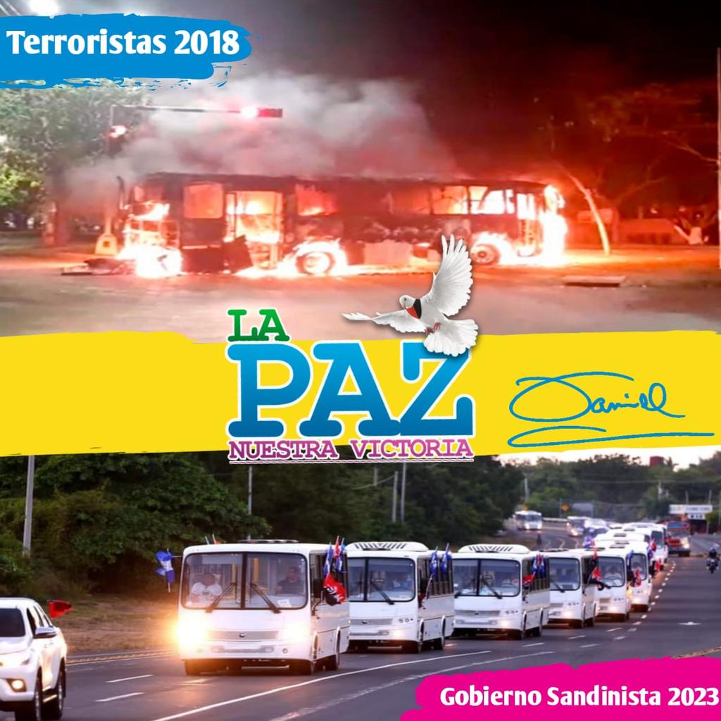 Katy_Hmeyer93's tweet photo. “La paz es nuestra victoria, una vida con derecho una vida con bienestar, una vida tranquila y segura. La paz nuestra victoria, la paz vida, esperanza y realidad de nuestra Nicaragua bendita”        Cra. Rosario Murillo 🕊
#LaPazNuestraVictoria 
#PLOMO19 #RedFSLN https://t.co/KakndBbvFD
