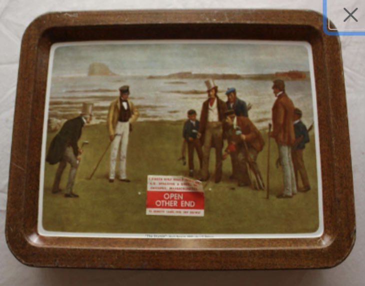 emmasattic98's tweet photo. Vintage Guildcraft Golf Tin Container (Empty) Made for A. G. Spalding by EmmasAtticTreasures https://t.co/28YtxhqngV via @Etsy #Guildcraft #GoldTin #Metal #Spalding https://t.co/sbGfWl1m2Z