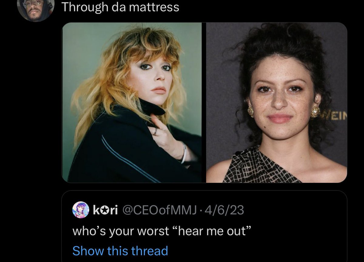 alex_abads's tweet photo. straight men’s worst hear me outs are sarah silverman 

straight women are like bilbo baggins when he’s scary https://t.co/5VIphxO2cN