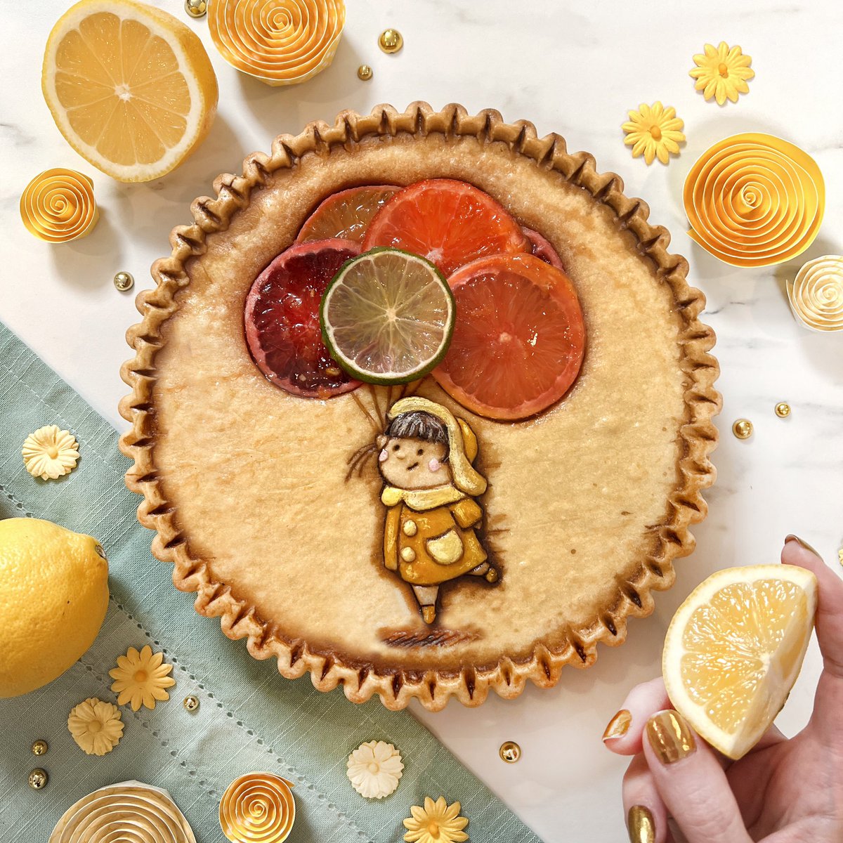 Pies Are Awesome (@thepieous) on Twitter photo New candied citrus almond pie made with <a href="/robinhoodbaking/">Robin Hood Flour</a> almond flour! Check out the slice shots and making of on my Instagram.com/thepieous New candied citrus almond pie made with <a href="/robinhoodbaking/">Robin Hood Flour</a> almond flour! Check out the slice shots and making of on my Instagram.com/thepieous