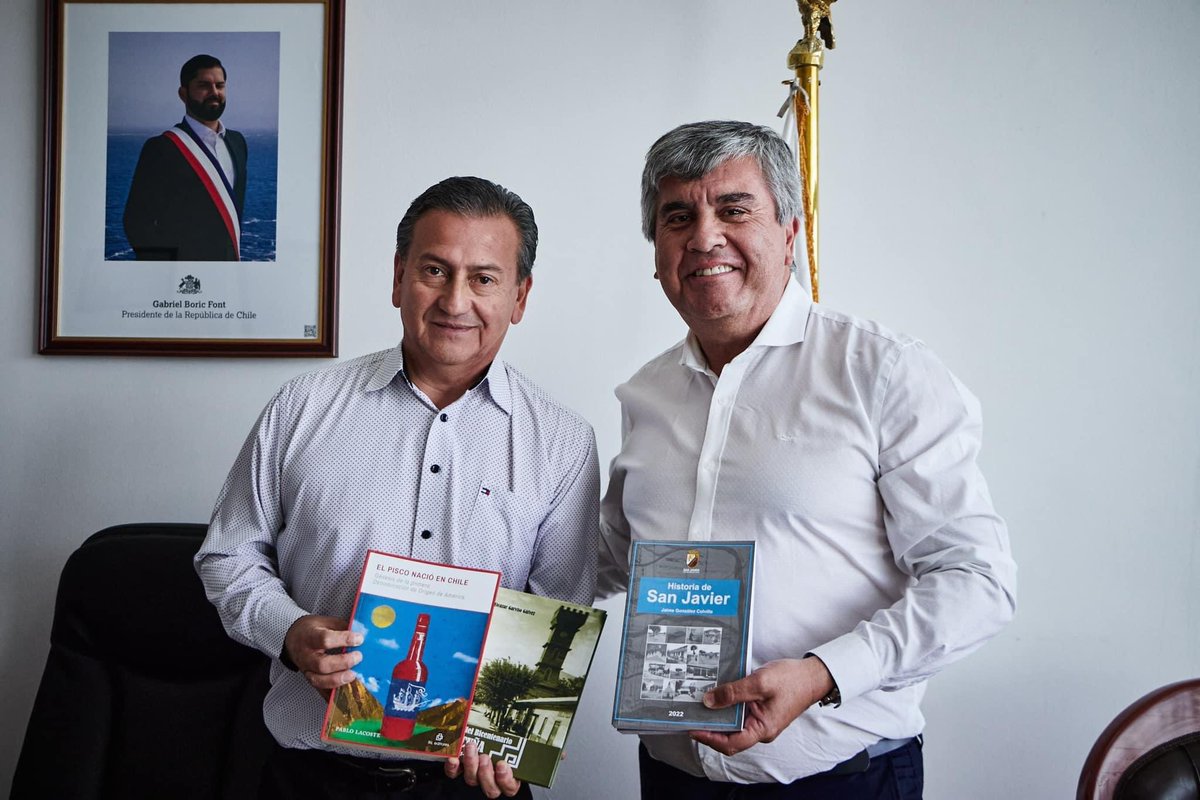 Hoy sostuvimos una reunión protocolar con Jorge Silva, alcalde de la comuna de San Javier, en la región del Maule. 
El objetivo de la visita fue generar lazos turísticos entre ambas zonas.