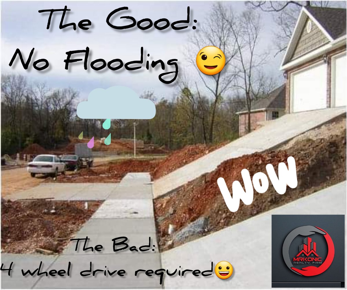 DariusMrkonic's tweet photo. Consequences...😉😄💃#johnwick4 #driveway #tesla #parkingfail #builder #floodfree #nofloodzone #homefails #buywithcaution #asissale #longbeach #dariusmrkonicrealty #Mrkonic #toprealtor #longbeachrealtor #listwithdarius #dariussellshomes https://t.co/ueeozIbQF1