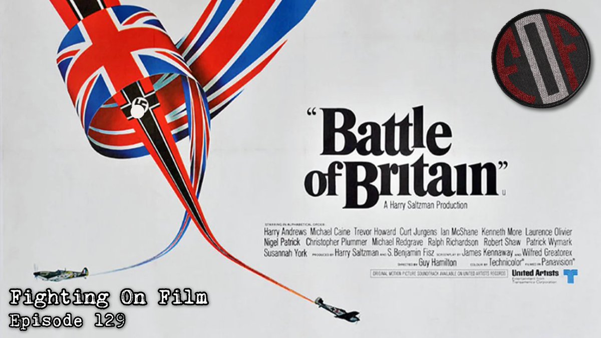 FightingOnFilm's tweet photo. ๐จNEW EPISODE!๐จ
This week we are thrilled to be joined by @jamesjhistory to tackle one of the films we've been most requested to cover - 1969's 'Battle of Britain'!
Join us here - https://t.co/x0j6g4dSKw
#FilmPodcast #MovieReviews #Podcast #WarMovies #History #RepeatPlease https://t.co/cmgUP8pr6D