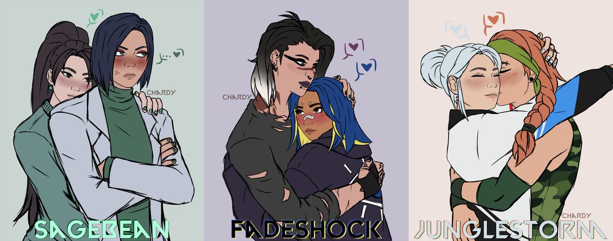 19chardy19's tweet photo. my favorite ship's
BUT fadeshock number one in my heart
#fadeshock #sagebean #junglestorm #fade #neon #sage #viper #jett #skye #valorant #valorantart https://t.co/LedCXFOm5y