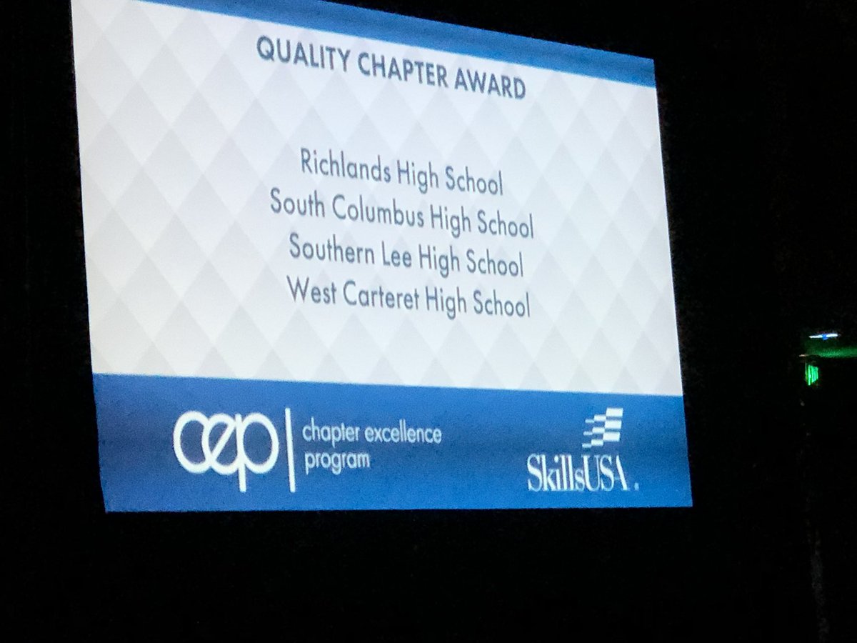 Allison Dees (@allisoncte) on Twitter photo Congratulations <a href="/wcpatriots/">West Carteret High School</a> for being a <a href="/SkillsUSA/">SkillsUSA</a> Quality Chapter! Shout out to Ketsana Thammavongsa & Kayla Cole for being SkillsUSA Outstanding members and Ruth Hall, a State Officer candidate. #CTETheHotTopic #careerready <a href="/CarteretK12/">Carteret County Public School System</a> <a href="/CTEforNC/">NC Career and Technical Education</a> Congratulations <a href="/wcpatriots/">West Carteret High School</a> for being a <a href="/SkillsUSA/">SkillsUSA</a> Quality Chapter! Shout out to Ketsana Thammavongsa & Kayla Cole for being SkillsUSA Outstanding members and Ruth Hall, a State Officer candidate. #CTETheHotTopic #careerready <a href="/CarteretK12/">Carteret County Public School System</a> <a href="/CTEforNC/">NC Career and Technical Education</a>
