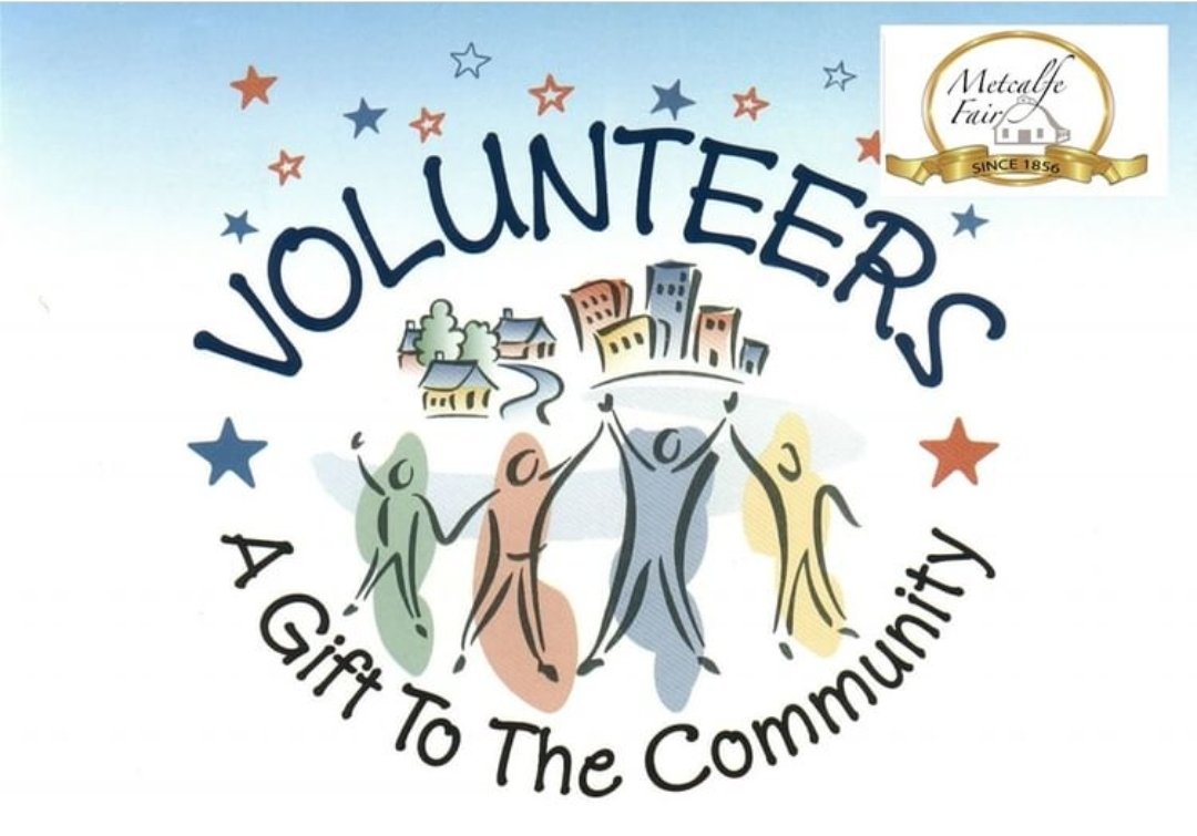 We couldn't do what we do without our army of volunteers, and we THANK YOU so much!! 
If you're interested in volunteering at Metcalfe Fair, visit our website and send us a message!! #volunteerweek #metcalfefair #thankssomuch
