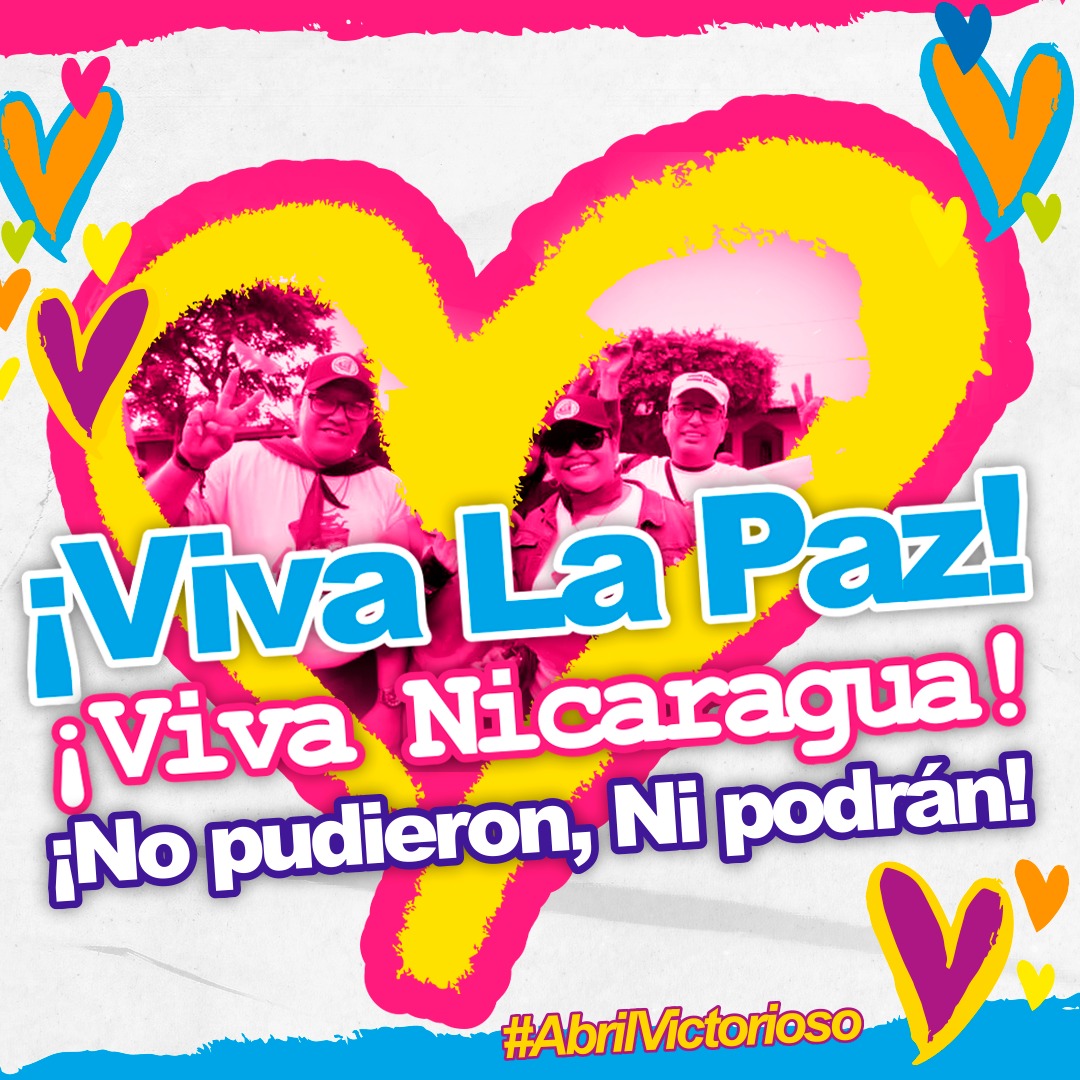 Seguimos en caminos de Victorias. Junto al comandante Daniel y la cra Rosario. #LaPazNuestraVictoria