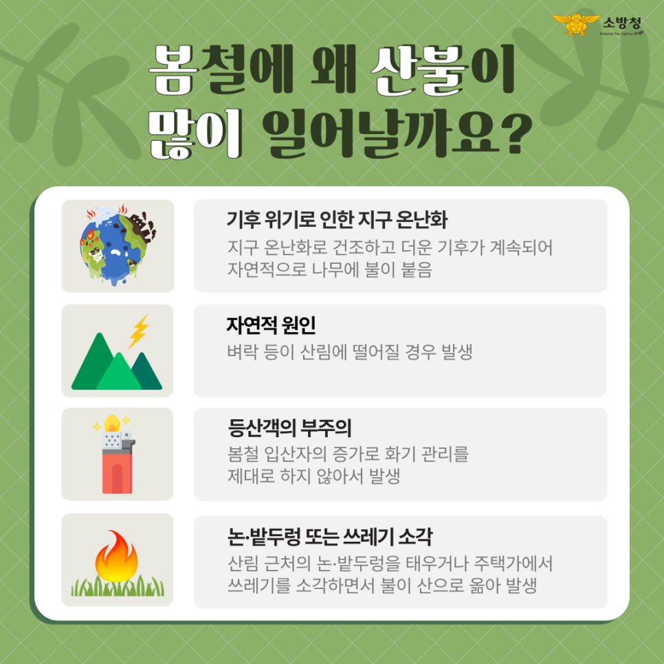 Clean_DBFS's tweet image. 봄철 산불 조심 !