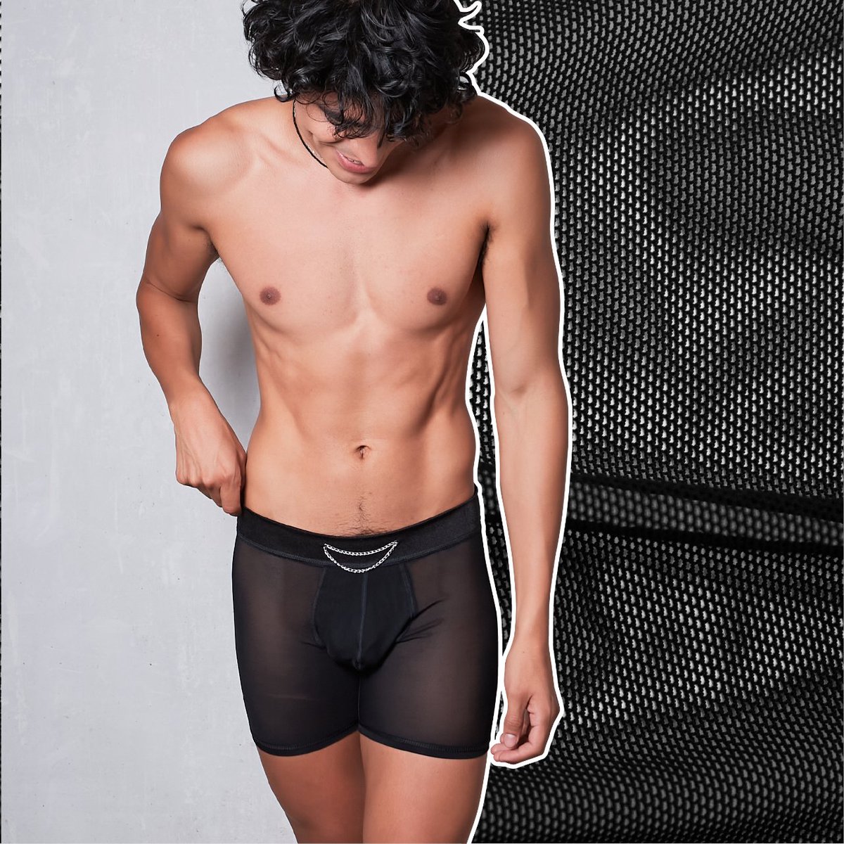 Free_Choice_Mx's tweet photo. ¡Tú eliges qué muestras y qué dejas a la imaginación! 😎🖤 Los límites los pones tú. 🥵
⚫ Boxer de Mesh Negro by Night - $349 
.
.
.
#Freechoice #tiendaenlinea #cdmx #envionacional #amorpropio #lgbtq #lenceriaparahombre  #gaymexico #lucesexy #lgbtq🌈#mesh #Transparencias #Boxer https://t.co/Wq4TRJOPYB
