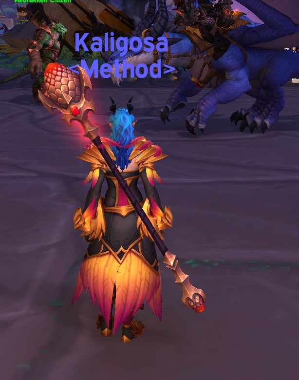 Kalieynx's tweet photo. Wanna look as cute as Kaligosa? 👀 

Celebrating the 10.1 #Dragonflight patch going live 03/05/23, I'm giving away 2 Fireplume Regalia sets!

To enter: 
✅Follow me
❤️Like this tweet
🔁Retweet it
💬Comment your mains hair colour!💙

EU ONLY
Winners posted 3rd May 🥰 
#WoW_Partner https://t.co/kjczHowcA6