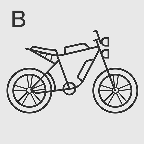 OfficialEngwe's tweet photo. 👋👋Time for Icon Quiz! 

We want you to select EP2 PRO and M20 from the following pictures (A, B, C, D).

Follow our page and share this post with your friends so they can join in on the fun too!

#Engwebikes #engwe #EBike #bicycle #ElectricBike #foldingebike #allterrain #travel https://t.co/YEHpKUzzui