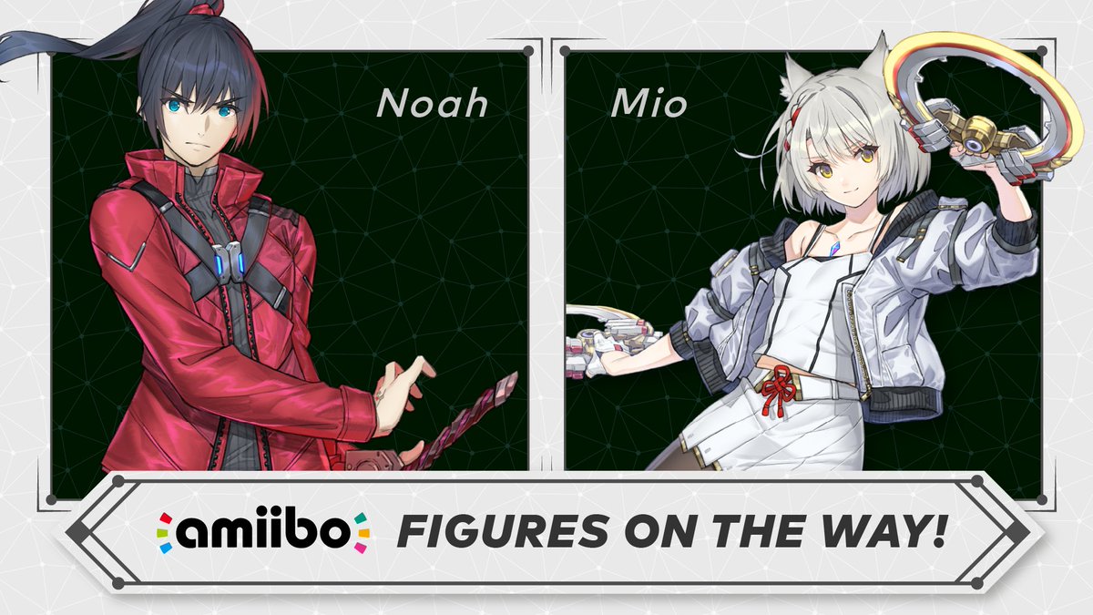 NintendoAmerica's tweet photo. #amiibo figures of #XenobladeChronicles3’s protagonists Noah and Mio are also on the way. Stay tuned for more details! https://t.co/QWm3T03lI4