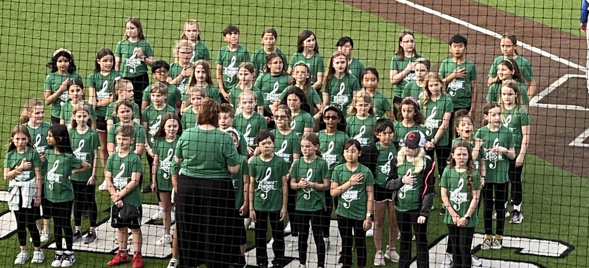 <a href="/Jack_D_Johnson/">Jack D. Johnson</a> Night at Dragon Field! So fun watching <a href="/MsCornishMusic/">Rashel Cornish</a> lead our talented choir students. #JesFamily <a href="/DragonBaseball/">Carroll Dragon Baseball</a>
