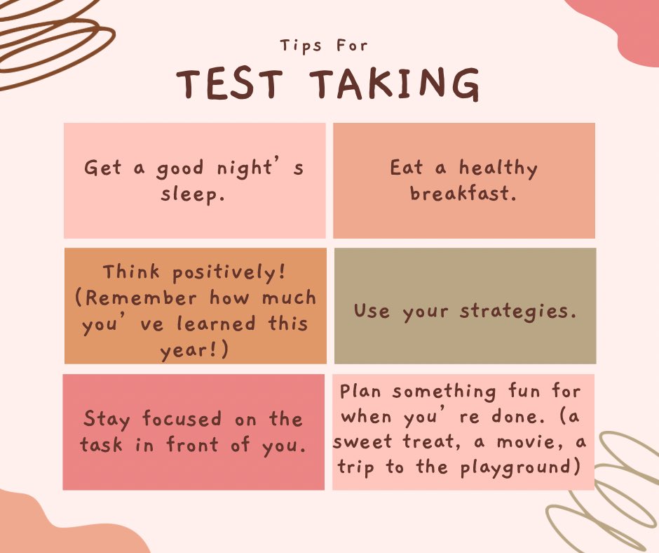 HISDSEL's tweet photo. Take Your Time. Do Your Best. Always Remember You’re More Than A Test. Good luck to all of our scholars testing this week. https://t.co/U7WyyHsr5y