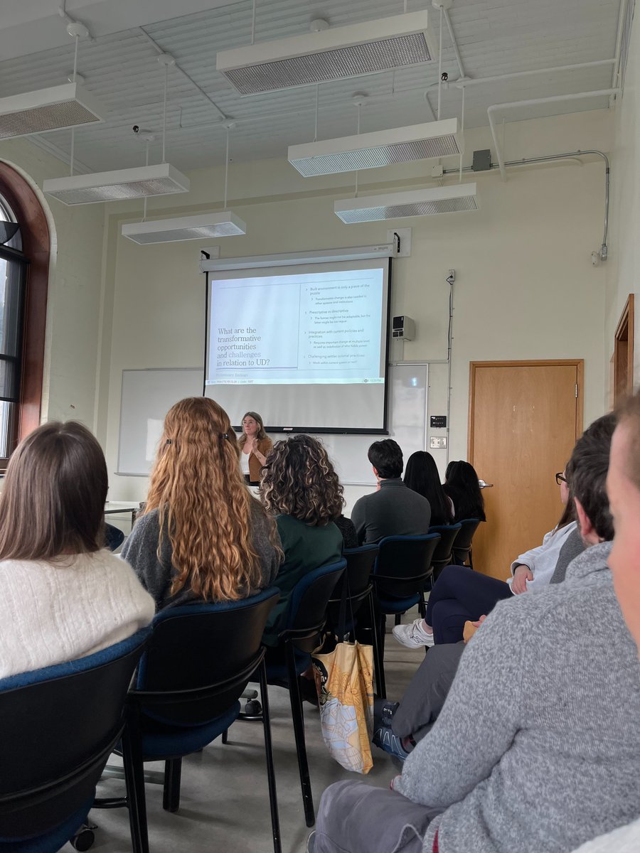 JayneEngle's tweet photo. How can #7GenCities ethos be applied to practice & outcomes of #urbandesign? Asks Sophie Coutu De Goede #urbanplanning student @mcgillu I have the honour to advise! Stay tuned for the #7GenCities guidebook Sophie will produce for cities!
#Indigenous #Reconciliaction #civicfutures https://t.co/RRUDcXM5Sy