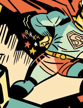 Two of these Supermen have messed-up hands, too bad only one of them was on purpose 