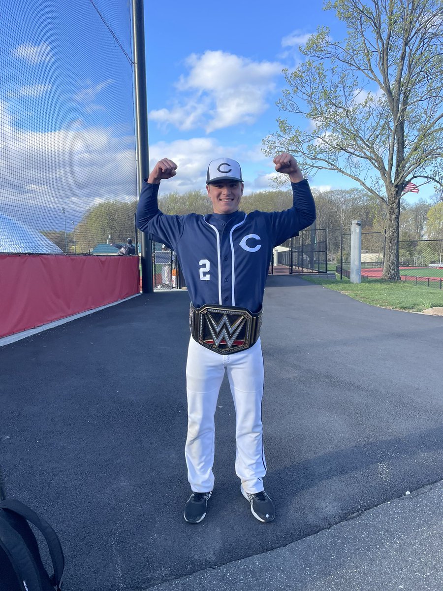 JenksKen's tweet photo. Have a day @ryanbarry23 with a 90 pitch complete game No hitter and 10Ks in a 1-0 victory vs a very tough @mtolivebaseball conference opponent.  Kid is a leader &amp; Strike throwing machine!
@TotalArmCare @PBRNewJersey @ChathamCougars 
@ChathamsTAP https://t.co/2qVMTT8ER4